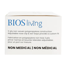 Load image into Gallery viewer, Disposable Face Masks package side 2