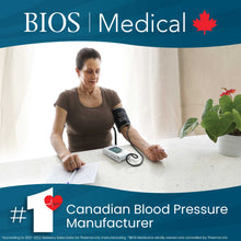 Charger l'image dans la galerie, BIOS Diagnostics Tensiomètre Elite avec dépistage de la fibrillation auriculaire; N° 1 Le plus grand fabricant canadien de tensiomètres*