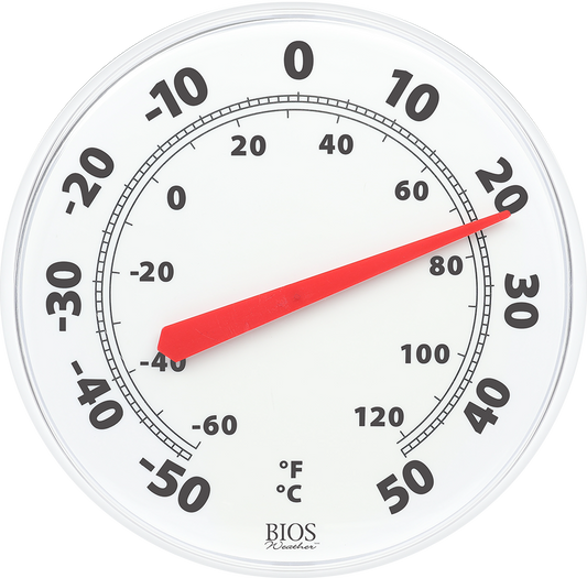 Thermomètre à cadran de 12 po