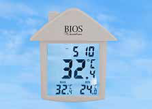 Load image into Gallery viewer, Digital Suction Cup Thermometer in use