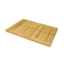 Load image into Gallery viewer, Bamboo Shower Crate Mat on angle