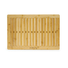 Load image into Gallery viewer, Bamboo Shower Crate Matt top view