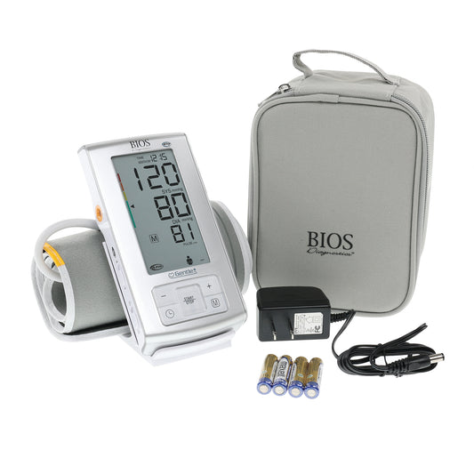 BIOS Diagnostics Tensiomètre Elite avec dépistage de la fibrillation auriculaire; N° 1 Le plus grand fabricant canadien de tensiomètres*
