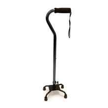 Load image into Gallery viewer, Quad Cane - K-style Base - Black