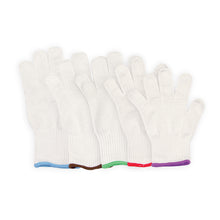 Load image into Gallery viewer, Group Image of all 5 Cut Resistant Gloves XL to XS
