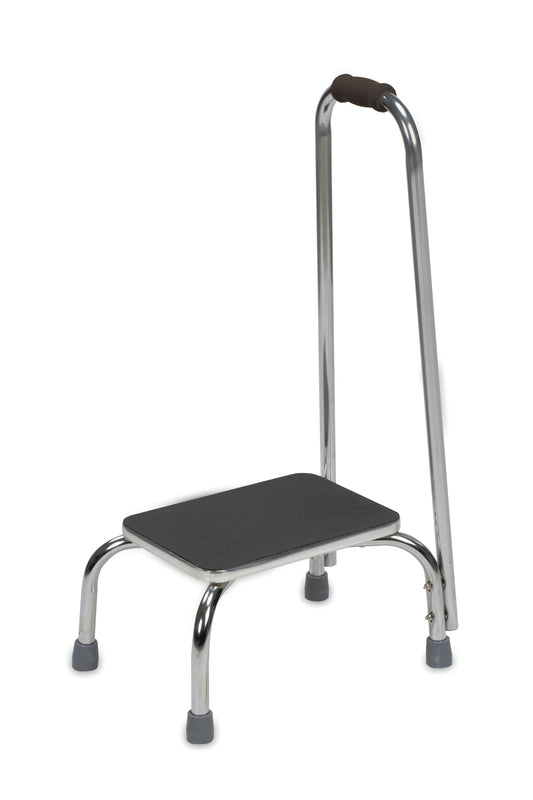 Tabouret de pied robuste avec barre d'appui