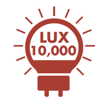 Load image into Gallery viewer, Jumbo Therapy Light 10,000 LUX Image