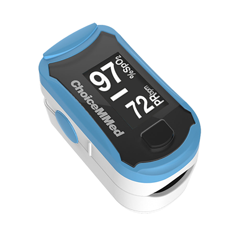 Oxymètre de pouls du bout des doigts HealthTree, moniteur de saturation en  oxygène du sang Bluetooth, moniteur de fréquence cardiaque pour Apple et  Android, avec écran OLED, 2 piles AAA et cordon 