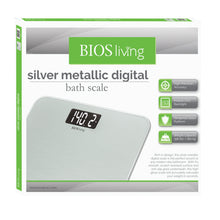 Load image into Gallery viewer, Bios Living Silver Metallic Digital Scale