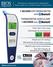 Load image into Gallery viewer, Precisiontemp Digital Ear Thermometer (w/App)