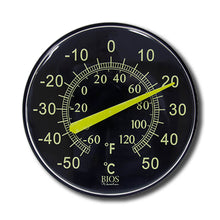 Load image into Gallery viewer, TR608 12" / 30 cm Neon Dial Weather Thermometer Face