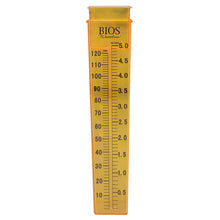 Load image into Gallery viewer, TR617 2-in-1 BIOS Weather Rain Gauge in yellow