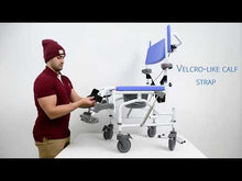 Load and play video in Gallery viewer, 20" / 51 cm Aluminum Tilt Shower & Commode Chair with 24"/60 cm rear wheels