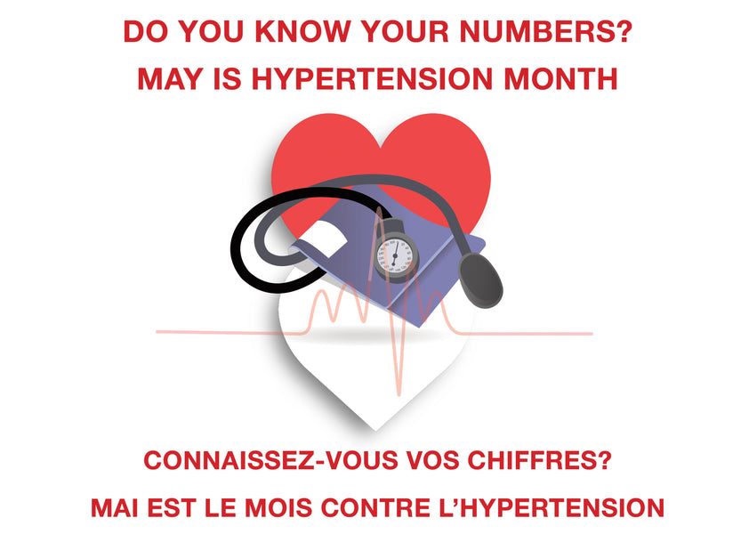 Mai est le mois de l’hypertension – comment mesurer adéquatement sa tension artérielle pendant l’isolement 