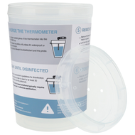 Gobelet pour la désinfection des thermomètres