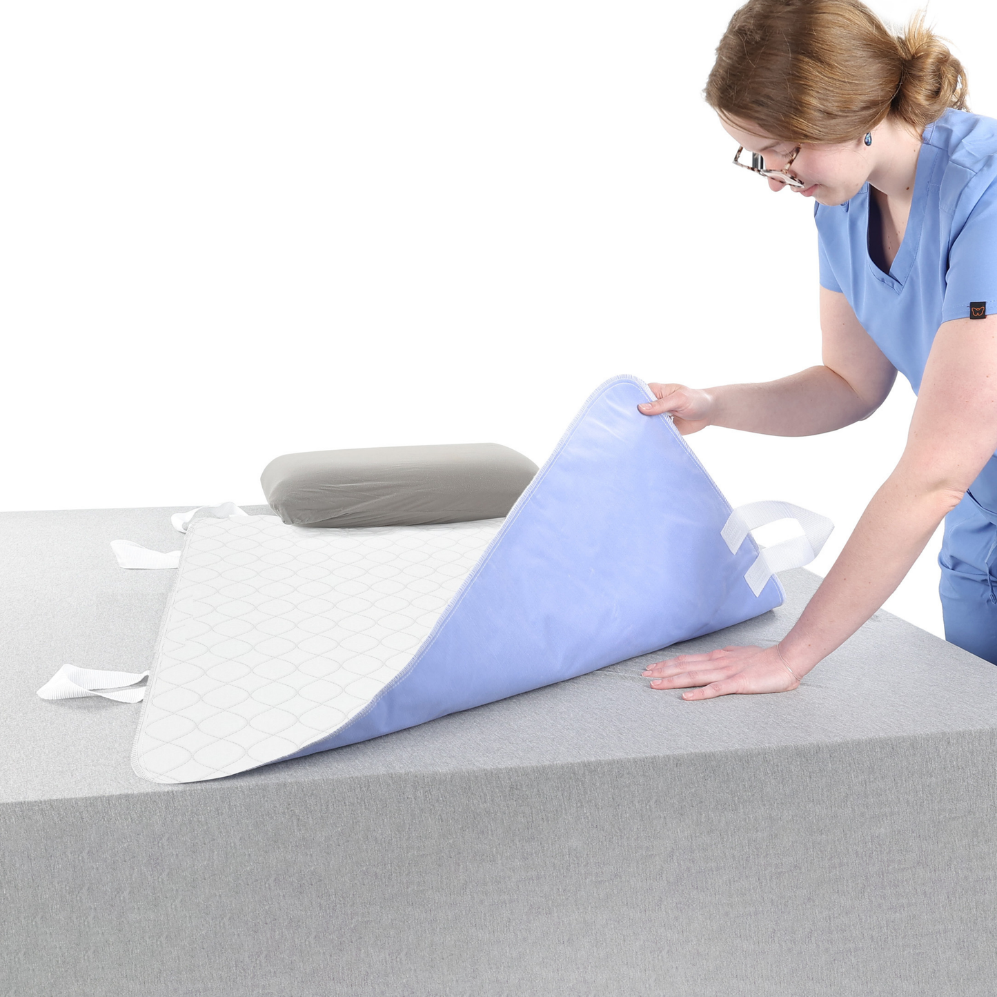 Reusable Positioning Underpad with 6 handles - Large