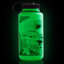 Load image into Gallery viewer, 32oz Wide Mouth Water Bottle - GloWyld Series
