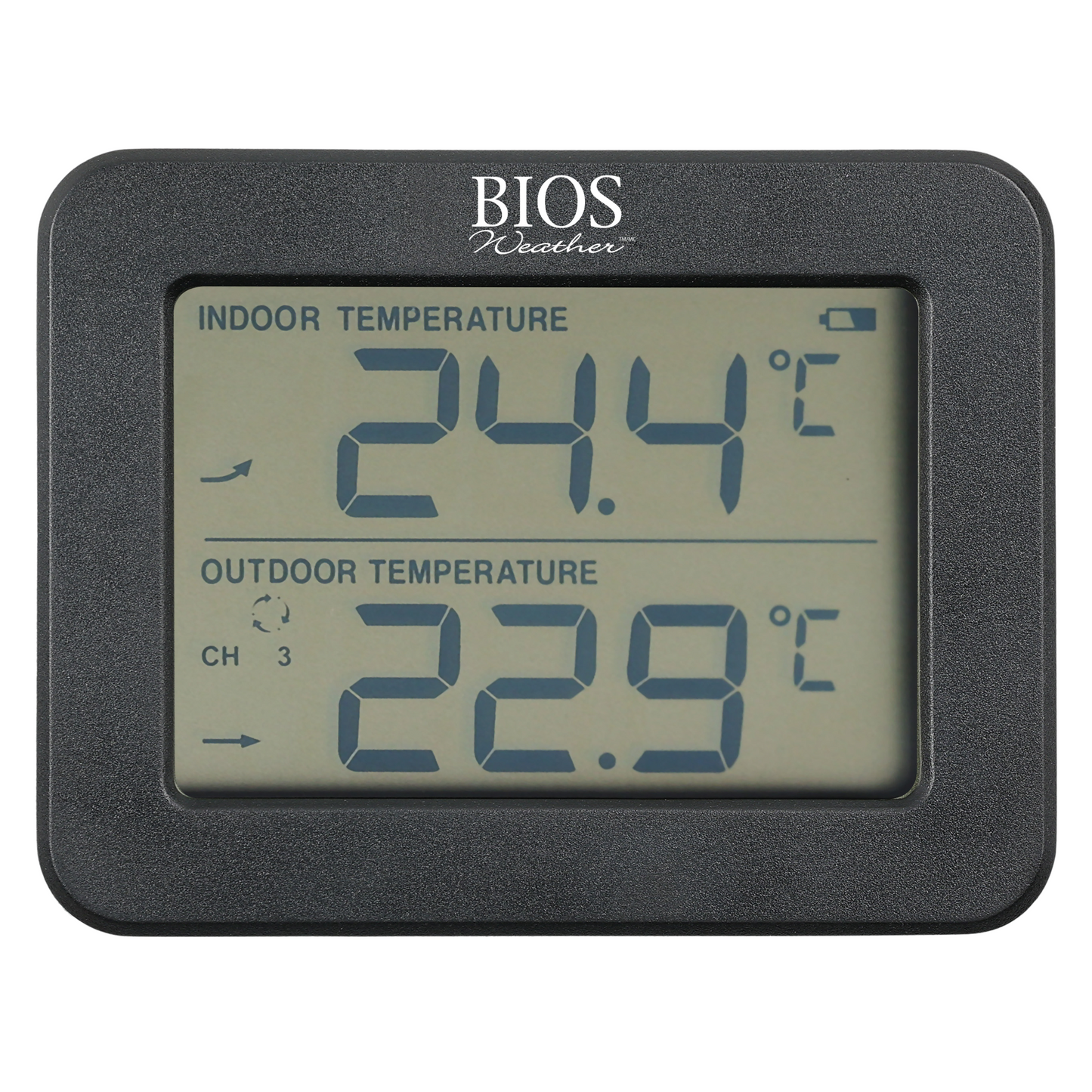 Wireless Mini-Indoor/ Outdoor Thermometer