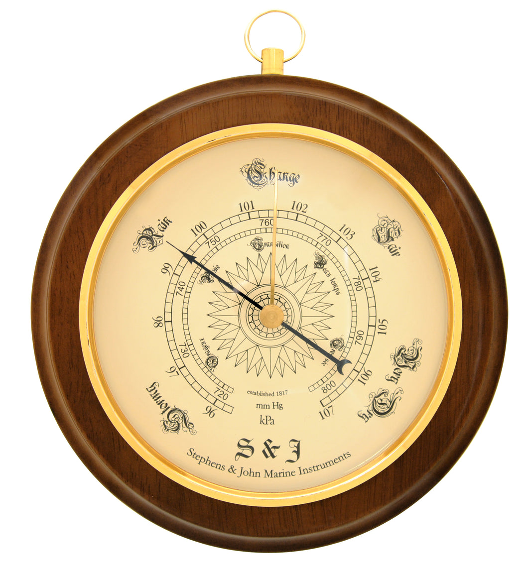 Decorative Round Barometer