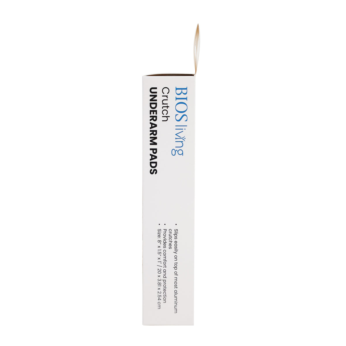 Replacement Crutch Underarm Pads Packaging Side 1