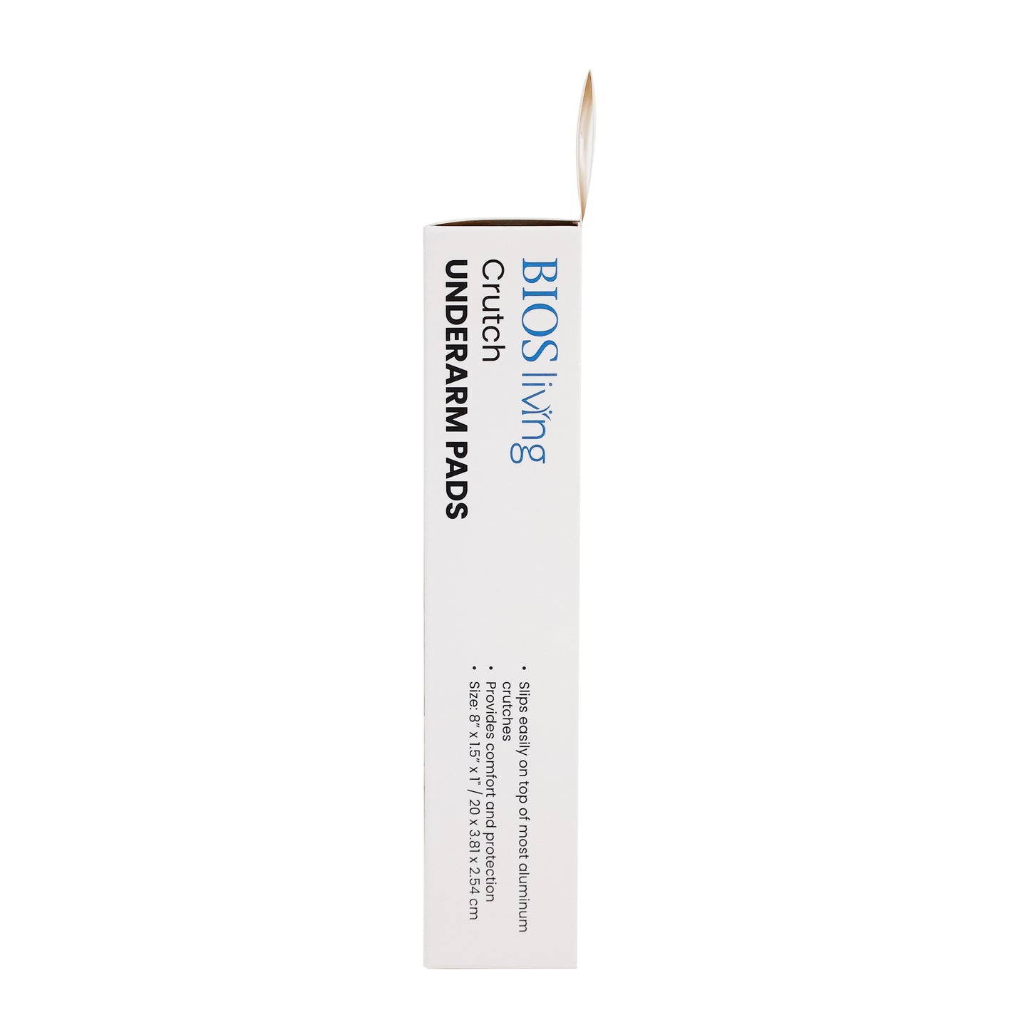 Replacement Crutch Underarm Pads Packaging Side 1