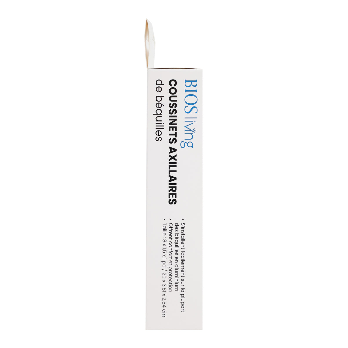 Replacement Crutch Underarm Pads Packaging Side 2