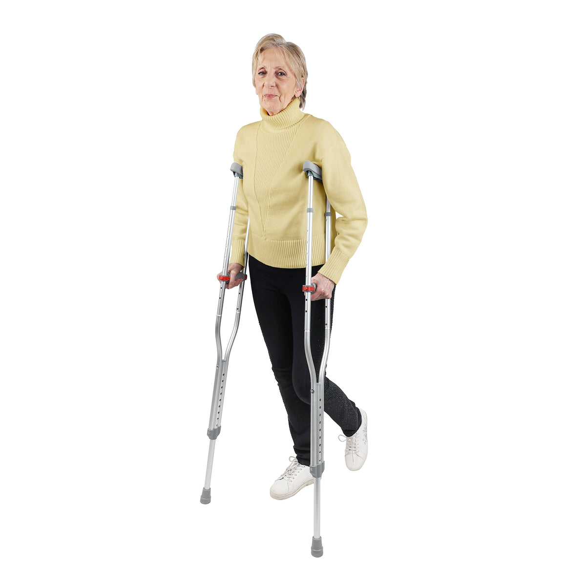 Universal Crutches in use