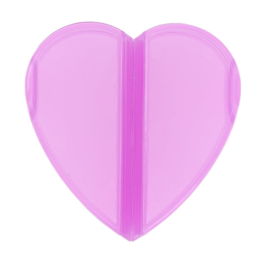Pink Heart Pillbox Front Photo