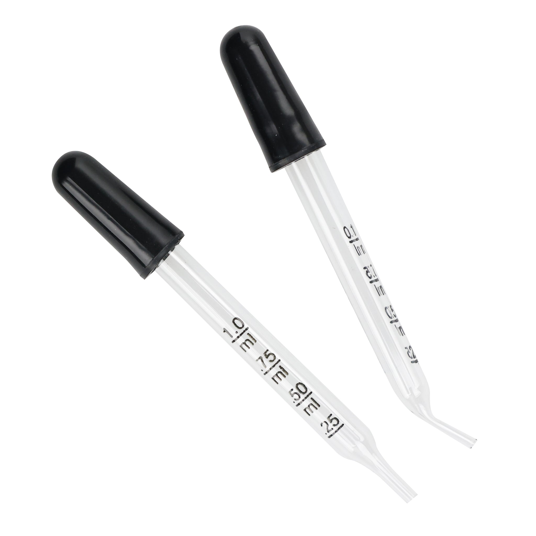 Droppers Load image into Gallery viewer, two glass medicine droppers