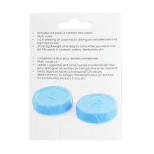 Load image into Gallery viewer, Contact Lens Cases – 4pk Back Pacakging Photo
