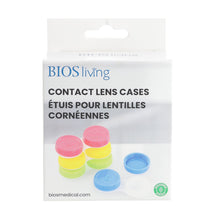 Charger l&#39;image dans la galerie, Contact Lens Cases – 4pk Front Pacakging Photo
