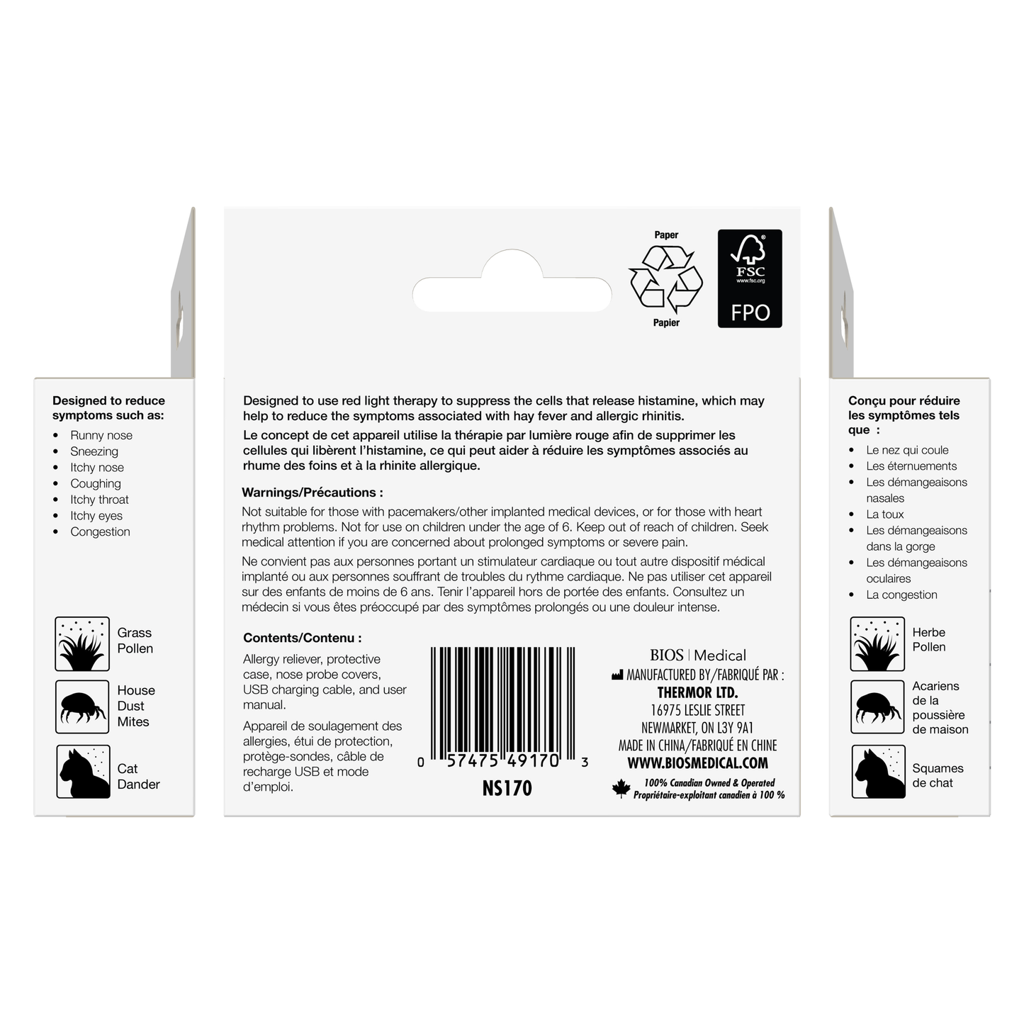 Light Therapy Allergy Reliever