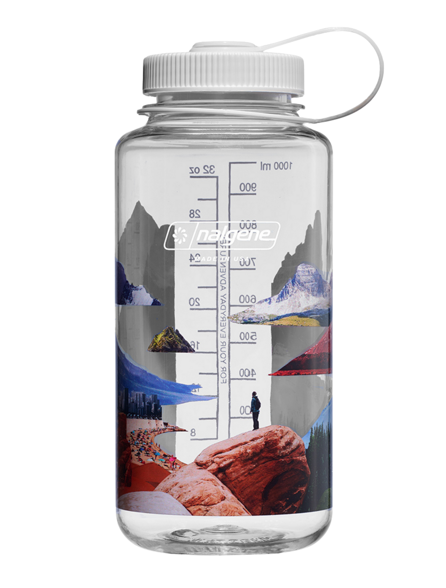 Nalgene 32oz Wide Mouth Sustain Water Bottle