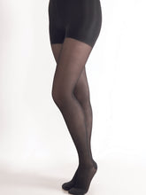 Charger l&#39;image dans la galerie, Women&#39;s Compression Pantyhose 20-30mm Hg, Black Application Photo

