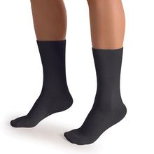 Load image into Gallery viewer, Diabetic Sock - Black Side Photo
