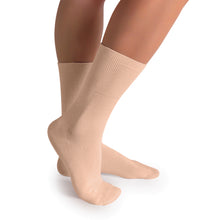Load image into Gallery viewer, Diabetic Sock - Beige Side Highlight Photo
