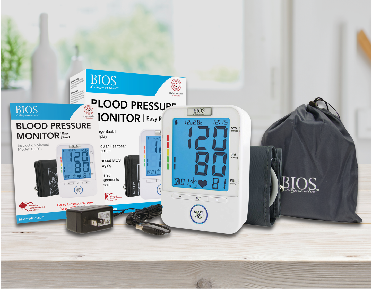 Blood Pressure Monitor Device – Easy Read