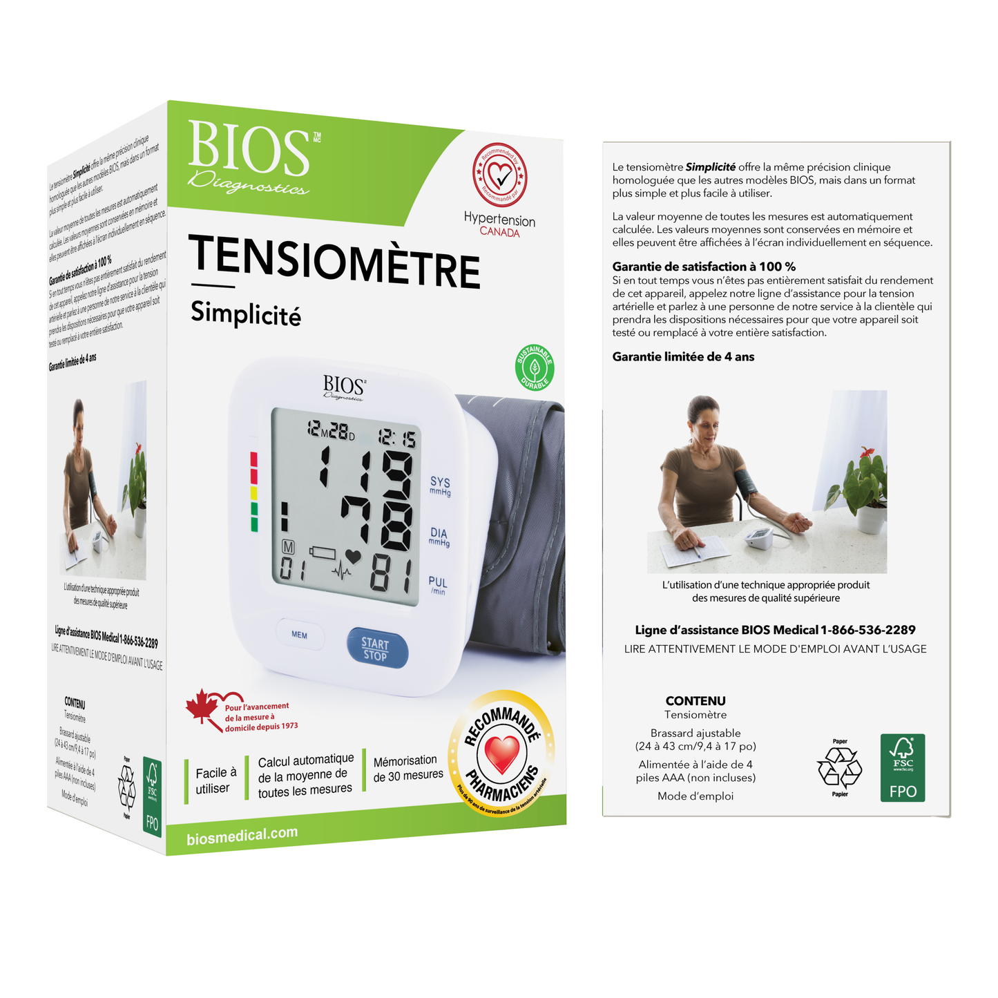 Blood Pressure Monitor - Simplicity