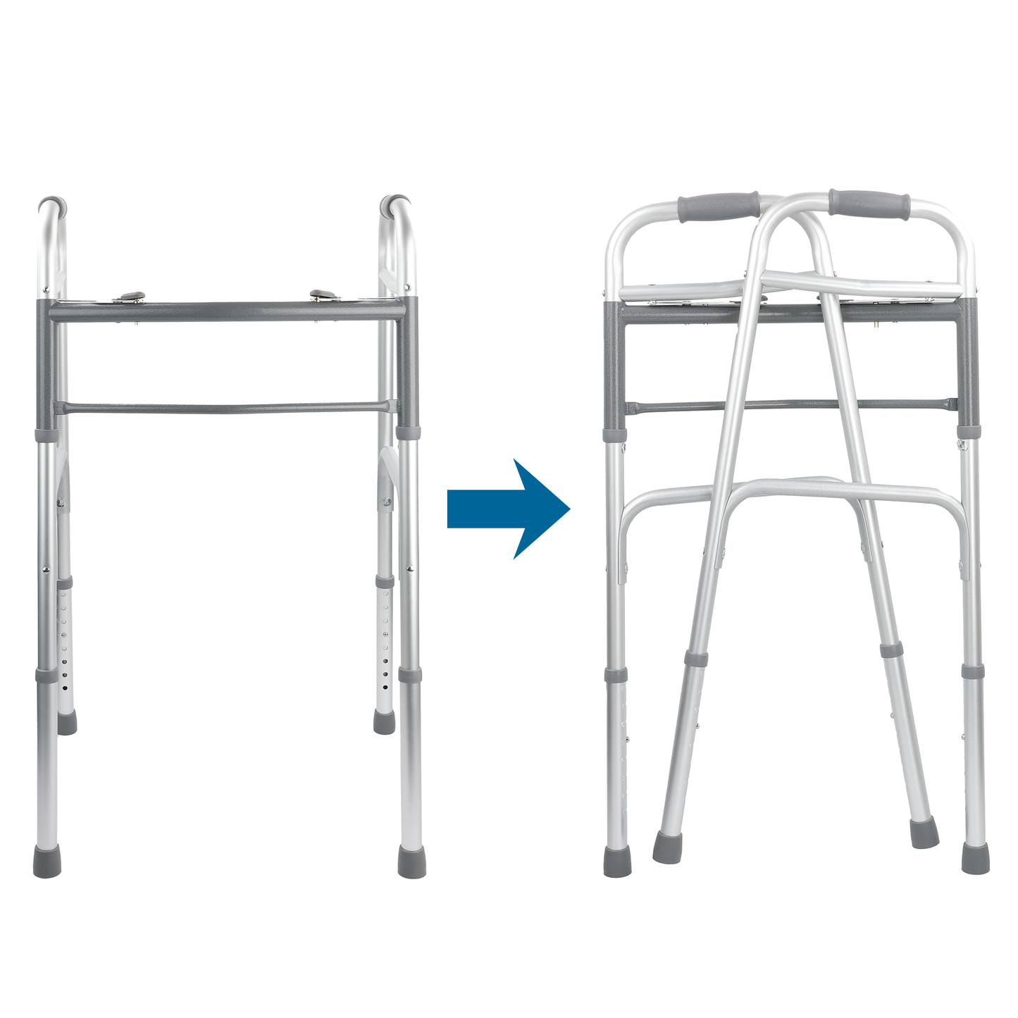 Cadre de marche pliable (en aluminium)