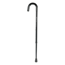 Load image into Gallery viewer, Black J handle cane with PVS handle
