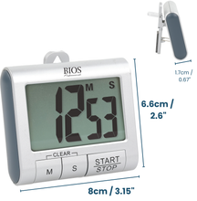 Charger l'image dans la galerie, Minuterie avec affichage ACL jumbo
