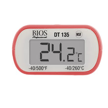 Load image into Gallery viewer, Chef Pocket Thermometer - Red display
