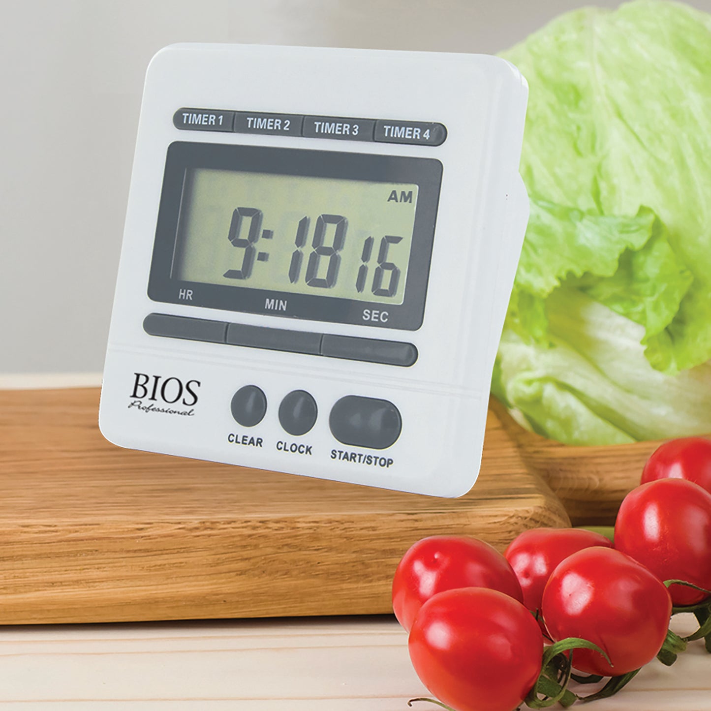 4-in-1 Kitchen Timer in use