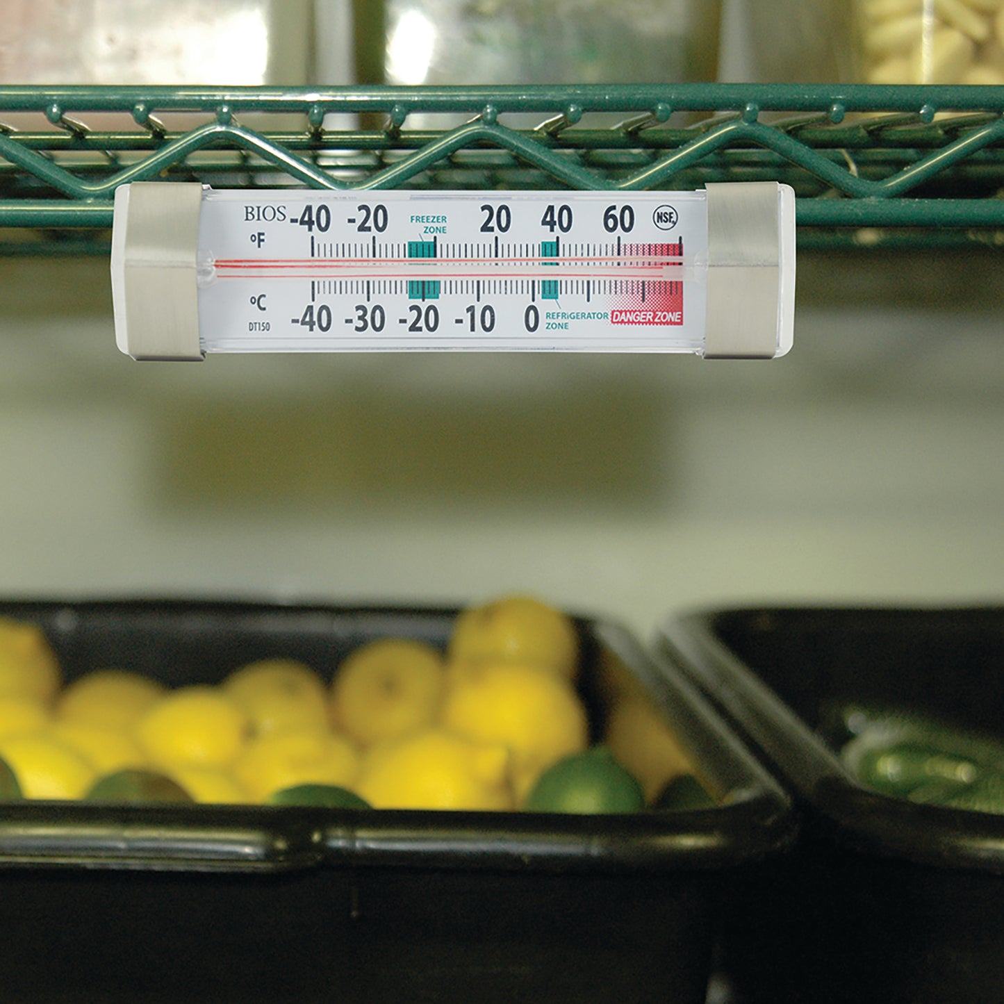 Refrigerator / Freezer Thermometer in fridge