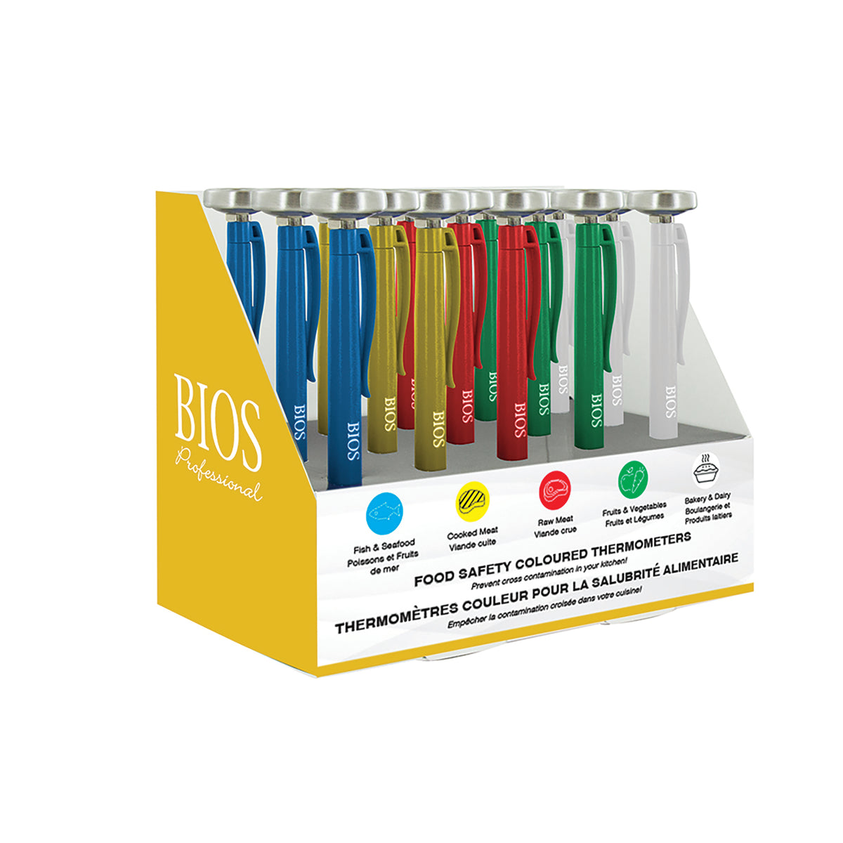 Food Safety Coloured Thermometers PDQ