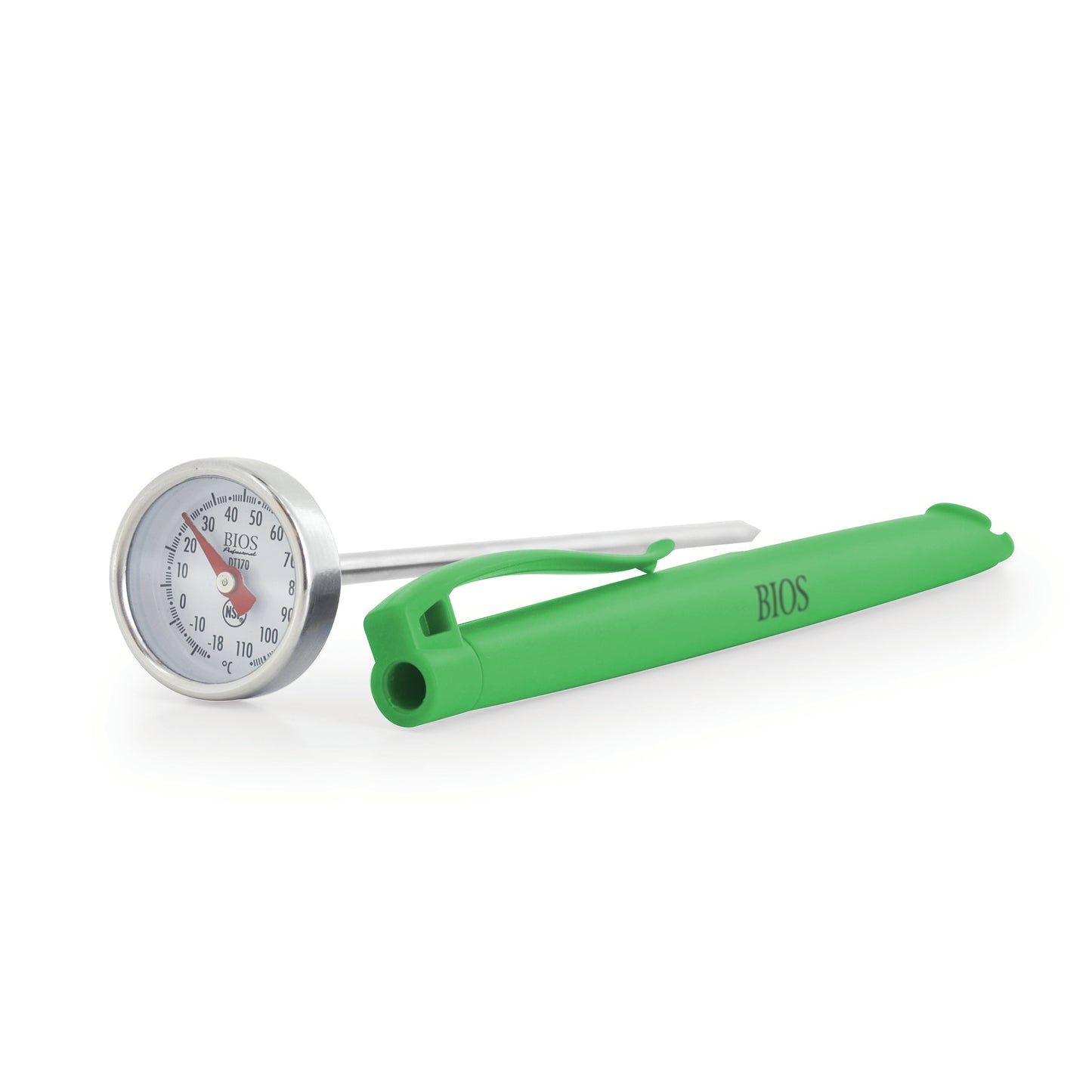 Food Safety Coloured Thermometers green