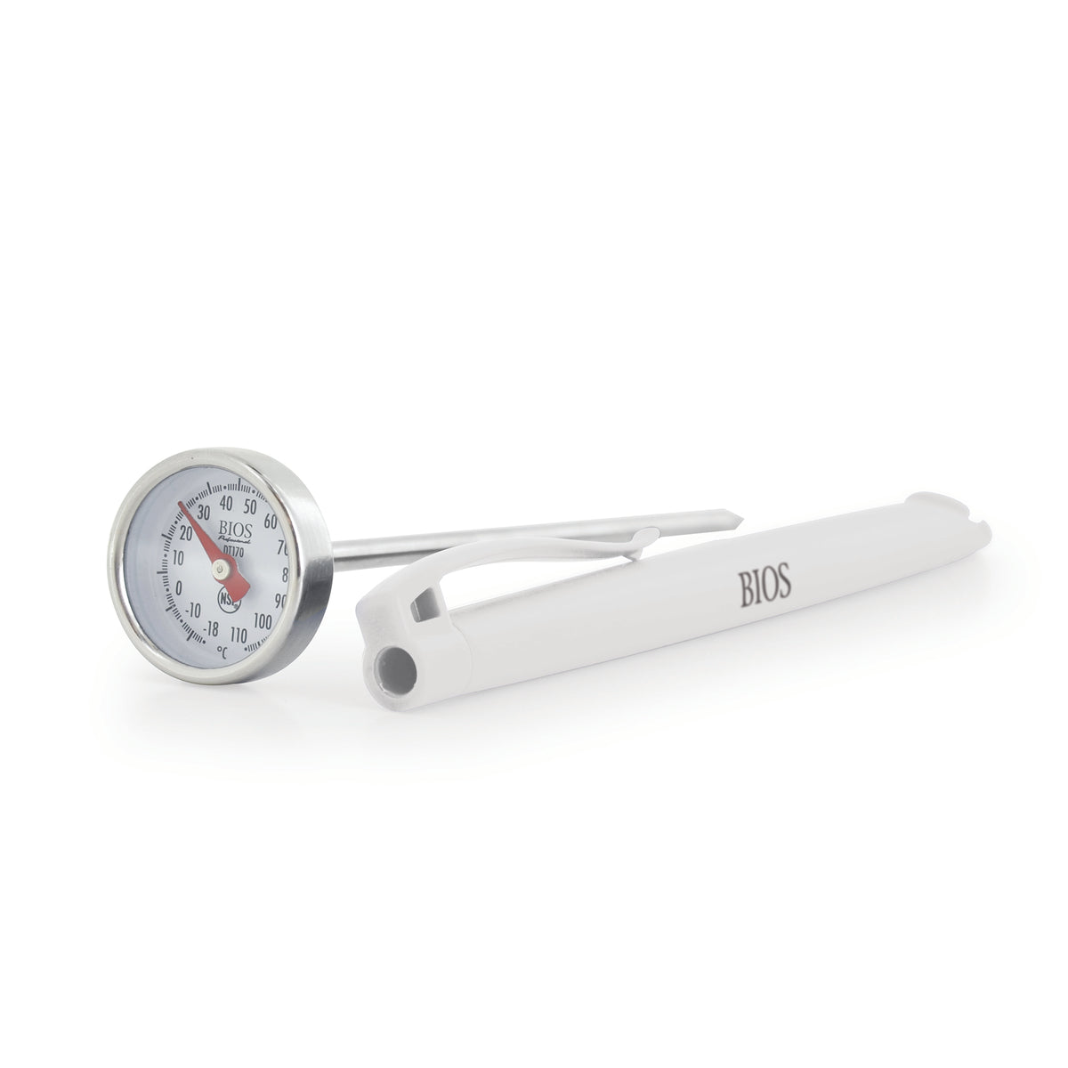 Food Safety Coloured Thermometers White