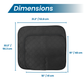 Alèse réutilisable pour petits espaces (lot de 2)