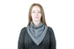 BANDANA CLOTHING PROTECTORS GREY FRONT