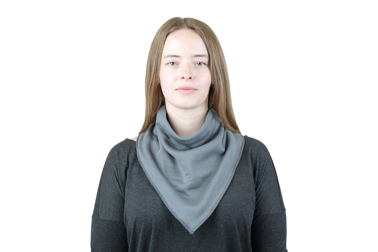 BANDANA CLOTHING PROTECTORS GREY FRONT